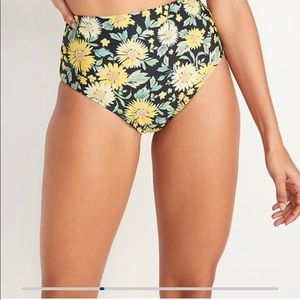 High Waisted swim suit bottoms.